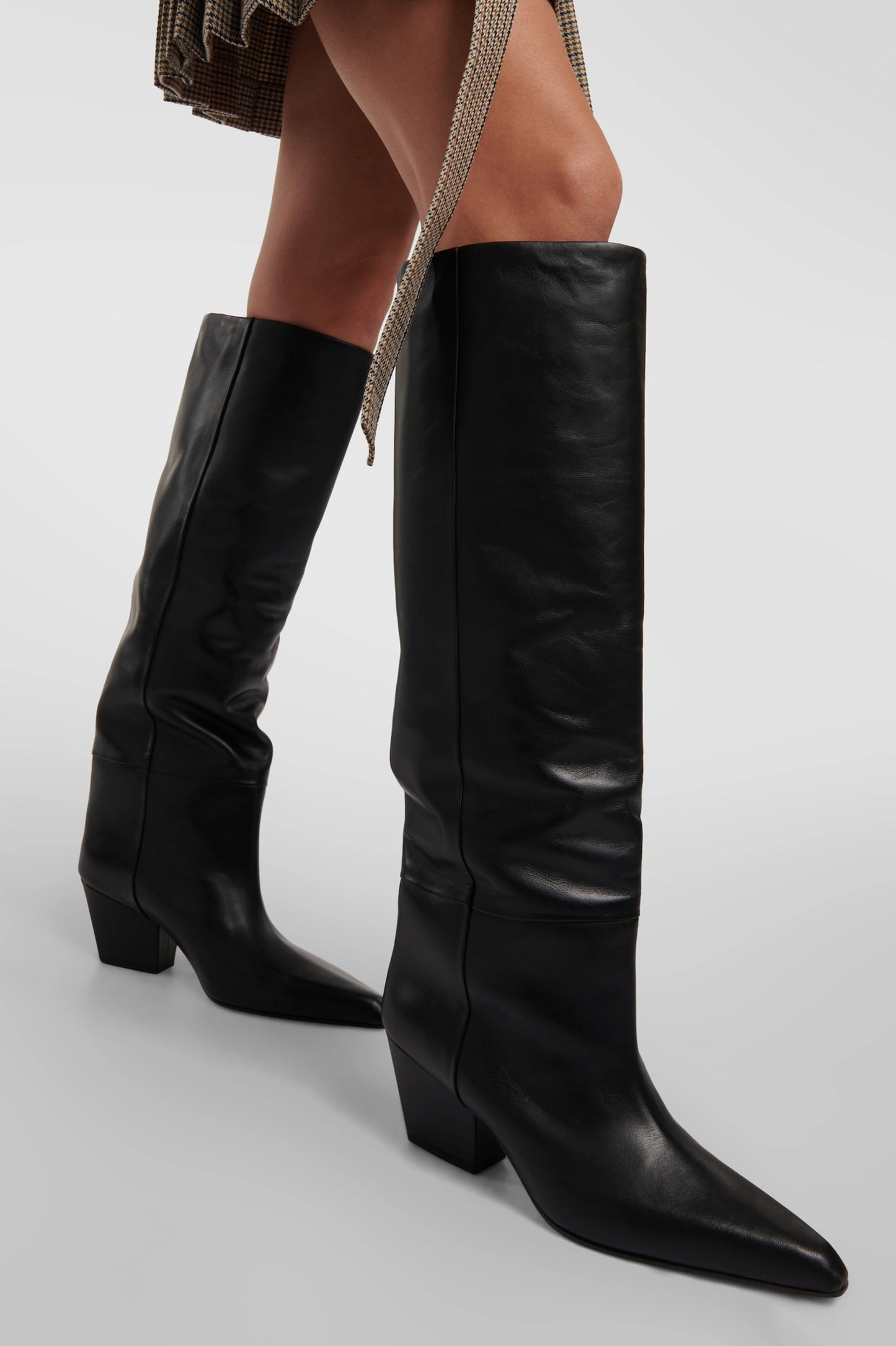 Jane 60 Leather Knee-high Boots