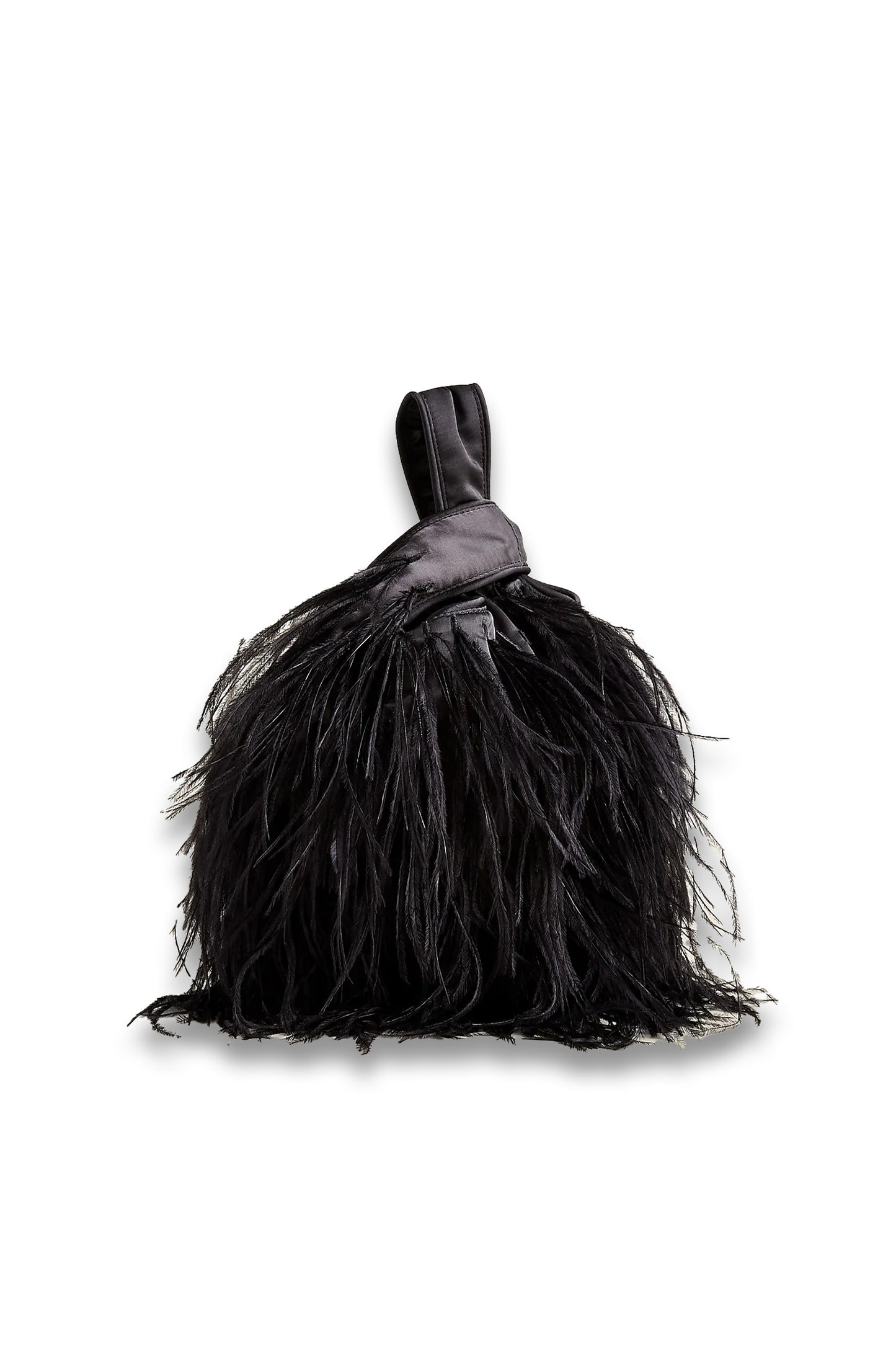 Collection Santorini bag with feathers