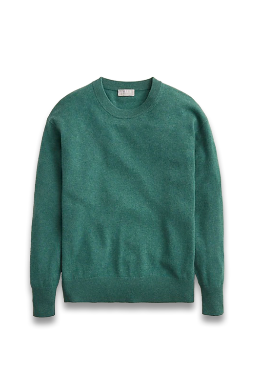 Cashmere relaxed crewneck sweater