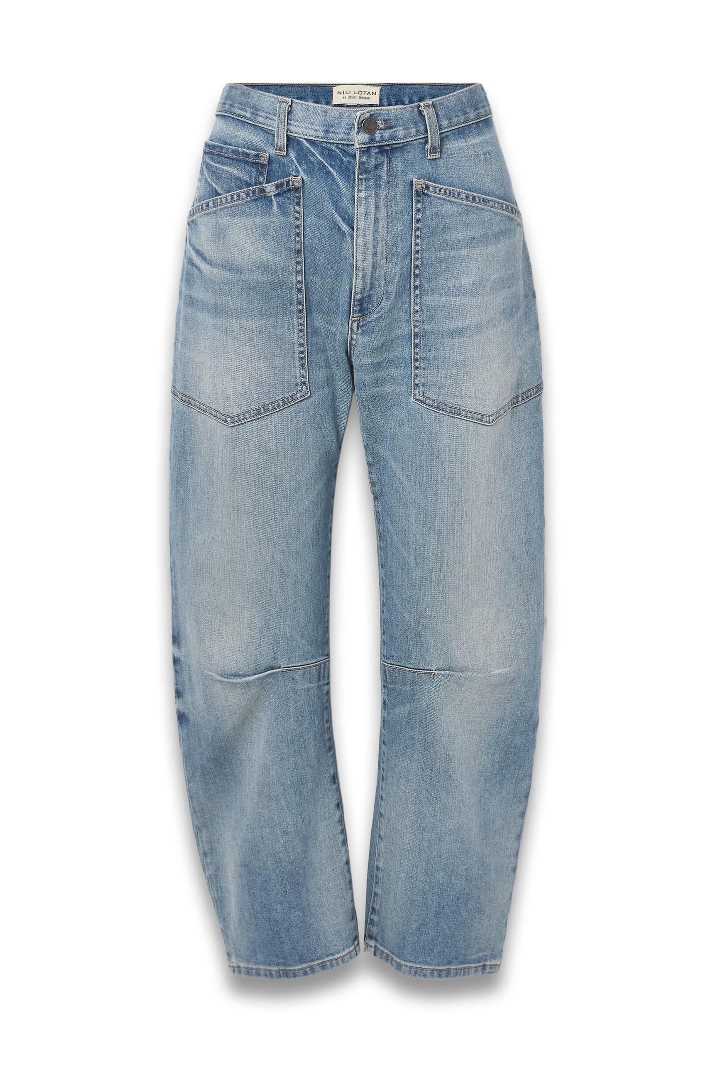 Shon High-Rise Tapered Jeans