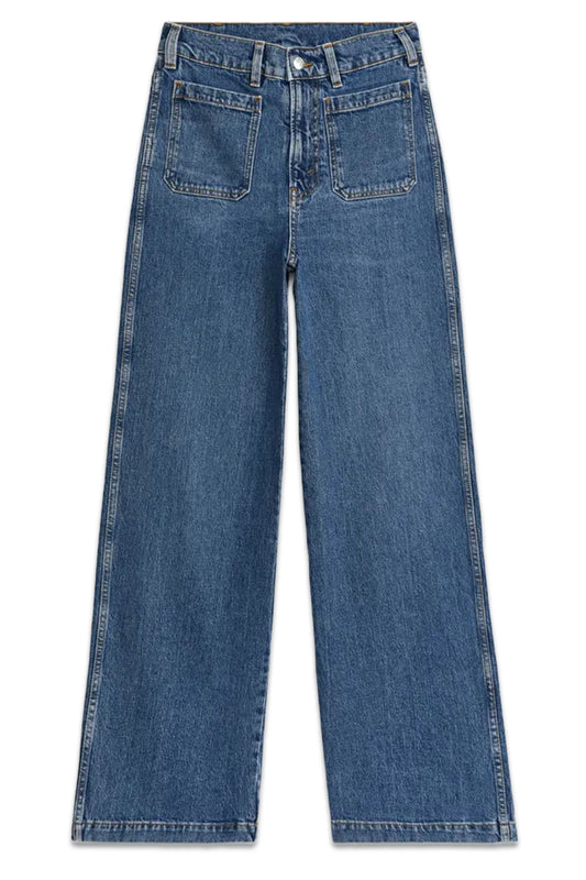 Lupine High Flared Stretch Jeans