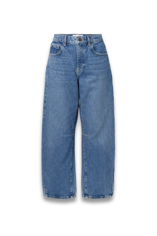 The Megalyn High-Rise Barrel-Leg jeans