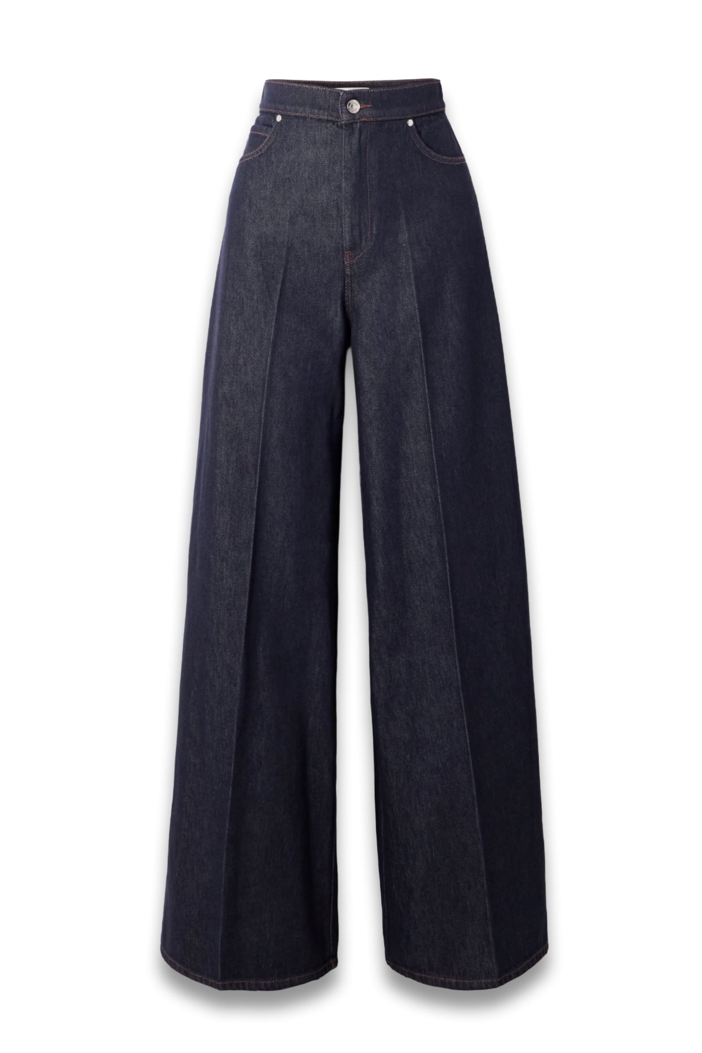 Carmine High-rise Wide-leg Jeans
