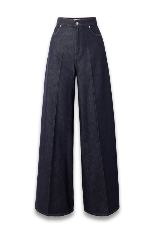 Carmine High-rise Wide-leg Jeans