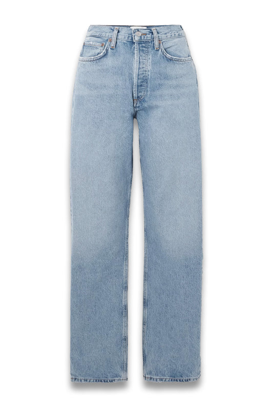 Kelly high-rise straight-leg recycled jeans