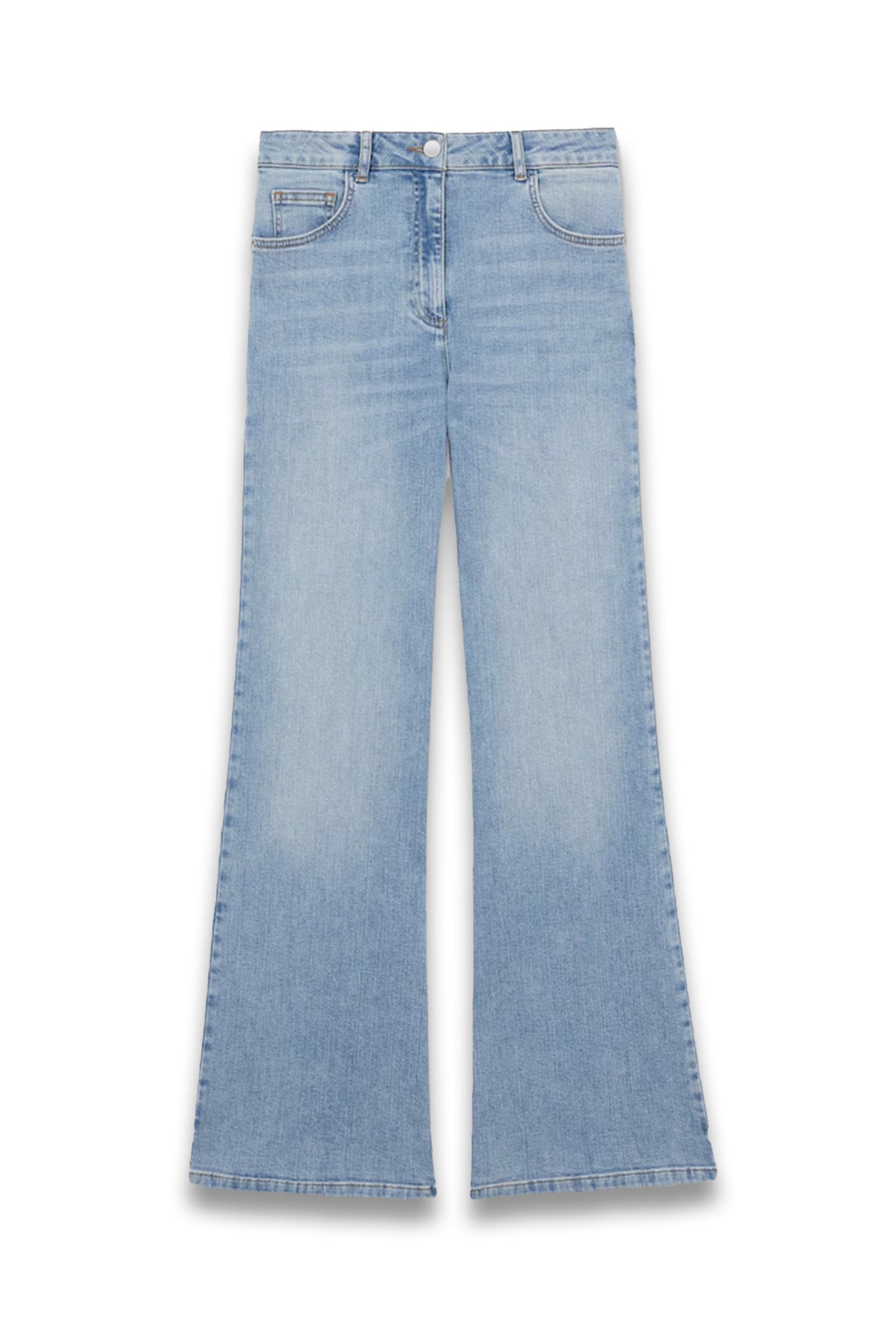 Light Blue flared style jeans from reiss