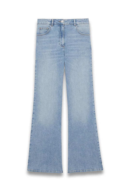 Light Blue flared style jeans from reiss