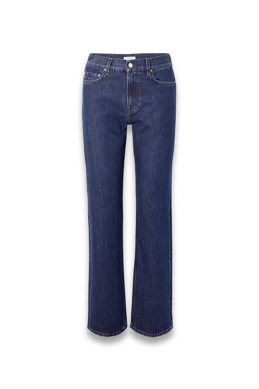 Garderob Organic Low-rise Straight-leg Jeans