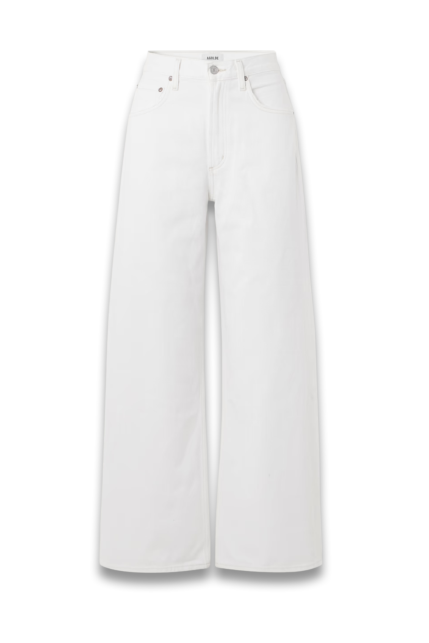 Low Curve Mid-Rise Wide-Leg Jeans