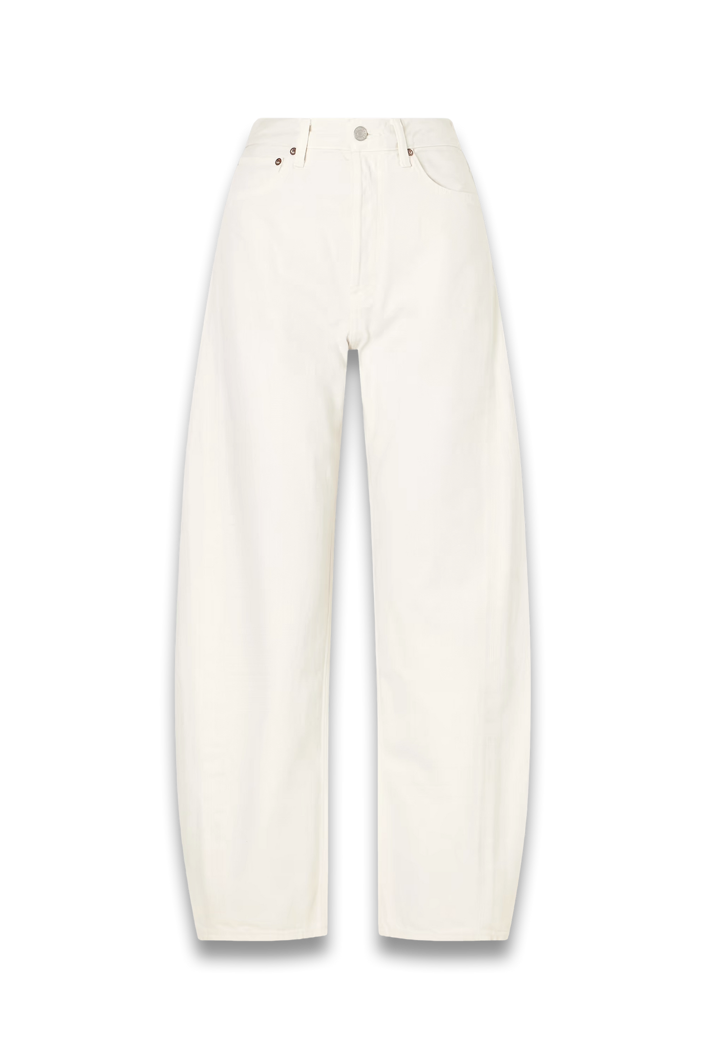 Luna Pieced High-waist Tapered Jeans