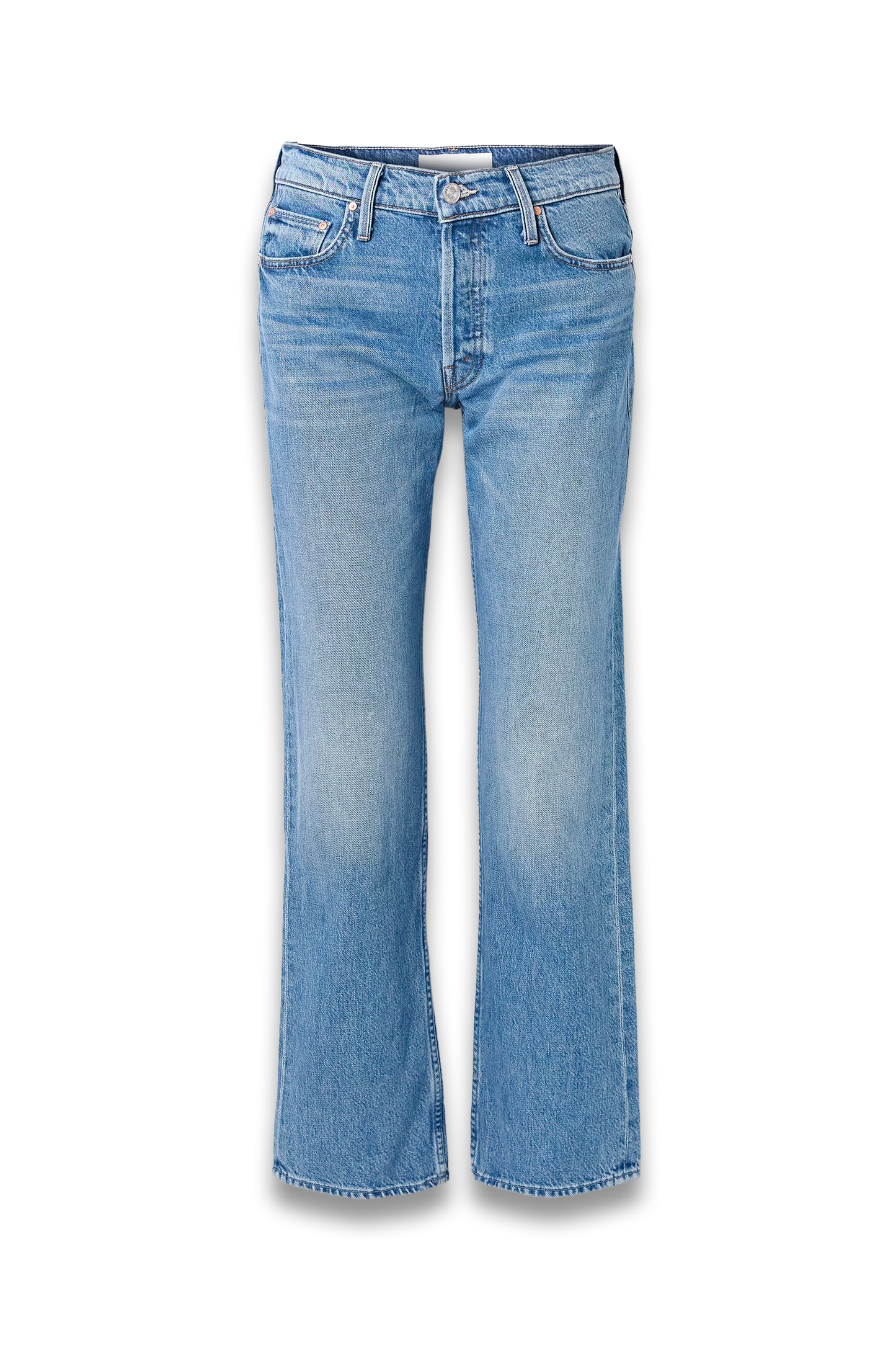 The Smarty Mid-Rise Slim-Leg Jeans