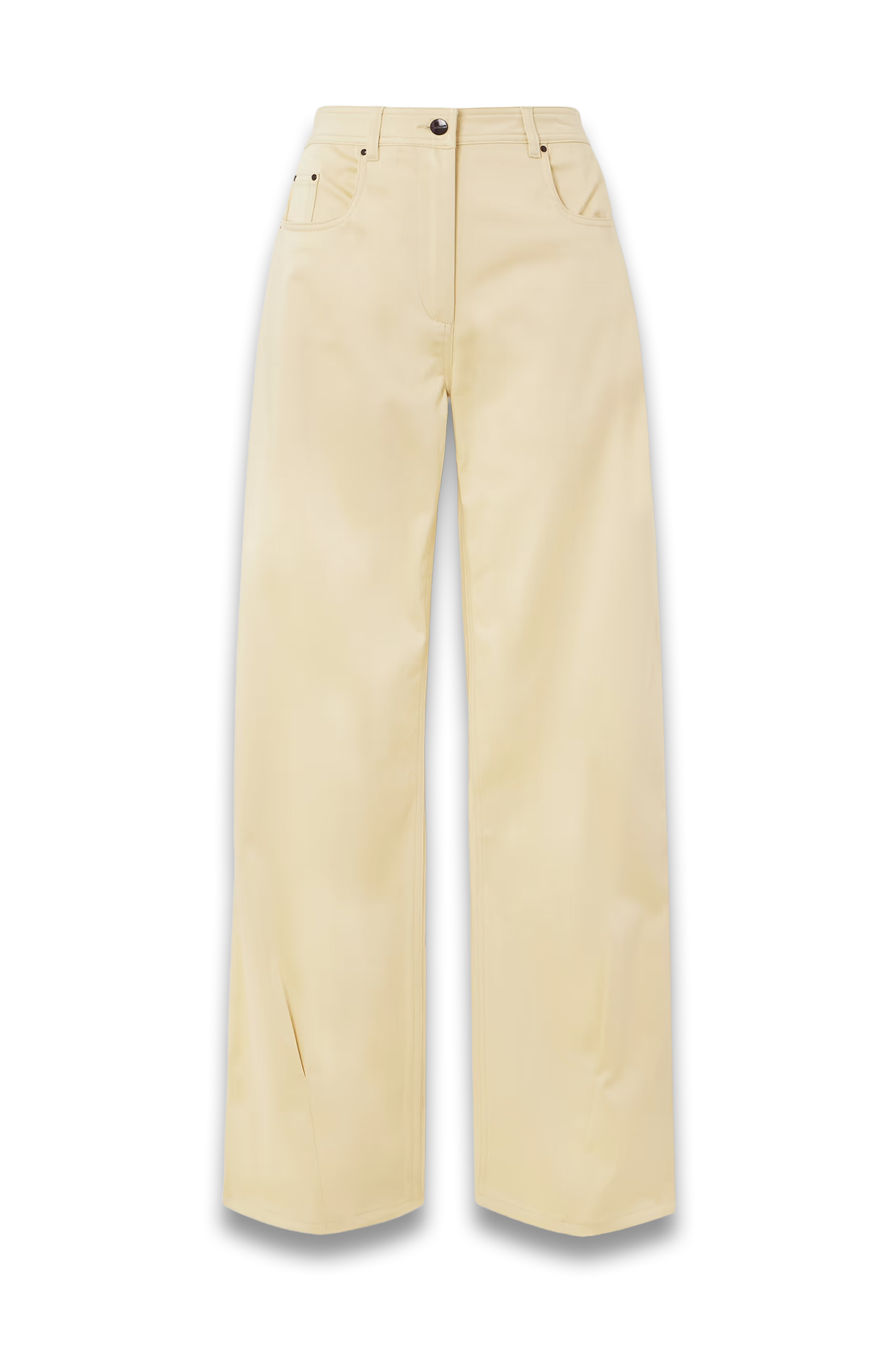 Armine cotton-blend straight-leg pants