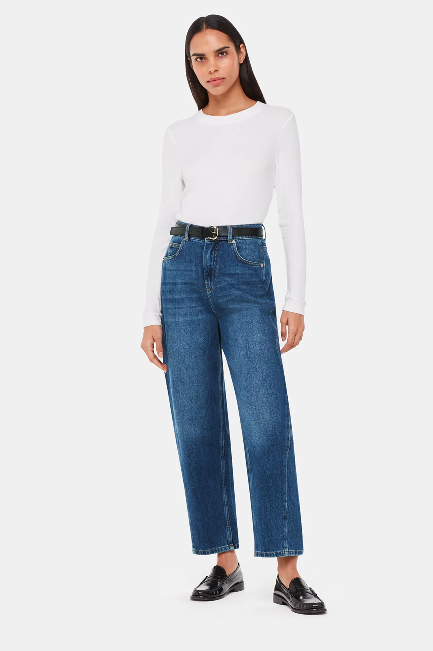Denim Authentic Barrel Leg Jean