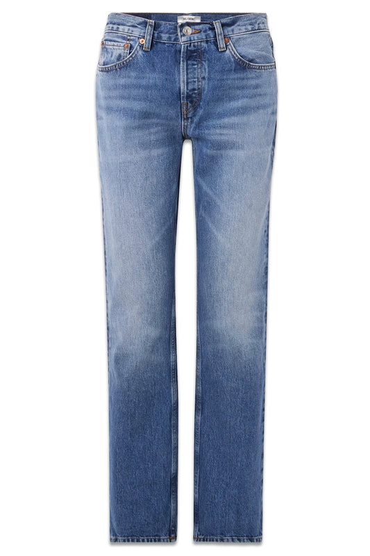 + NET SUSTAIN Easy Mid-rise Straight-leg Organic Jeans