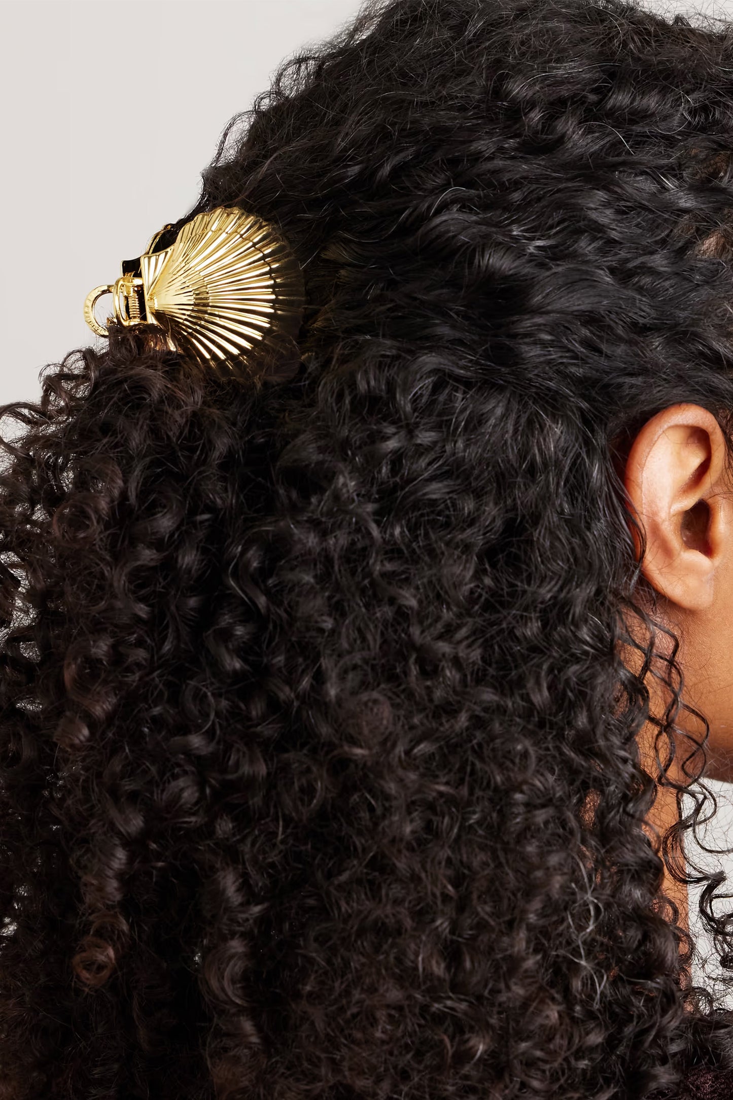 Siren Jaw Gold-Plated Hair Clip