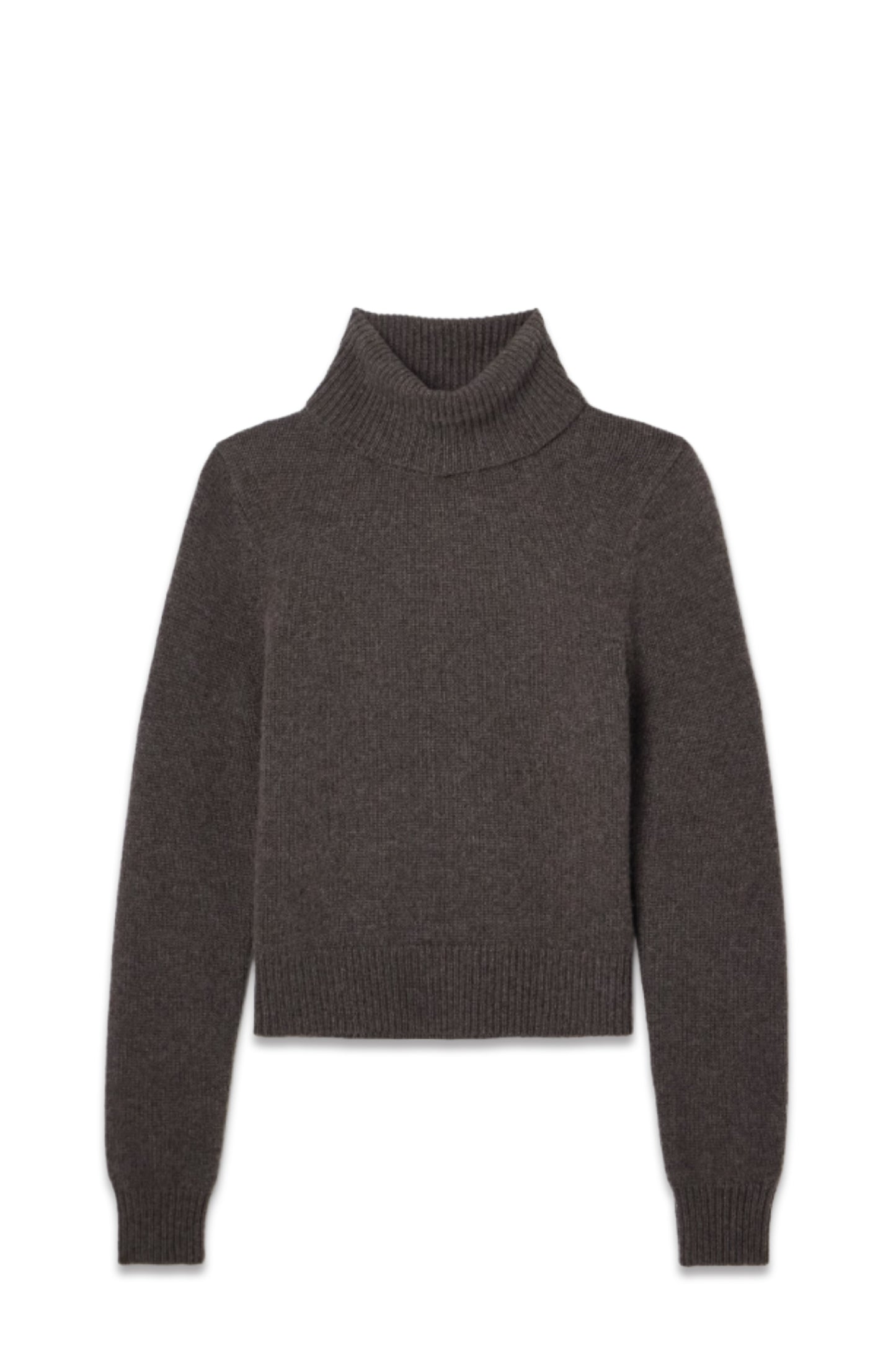Hollyn Cropped Cashmere Turtleneck Sweater