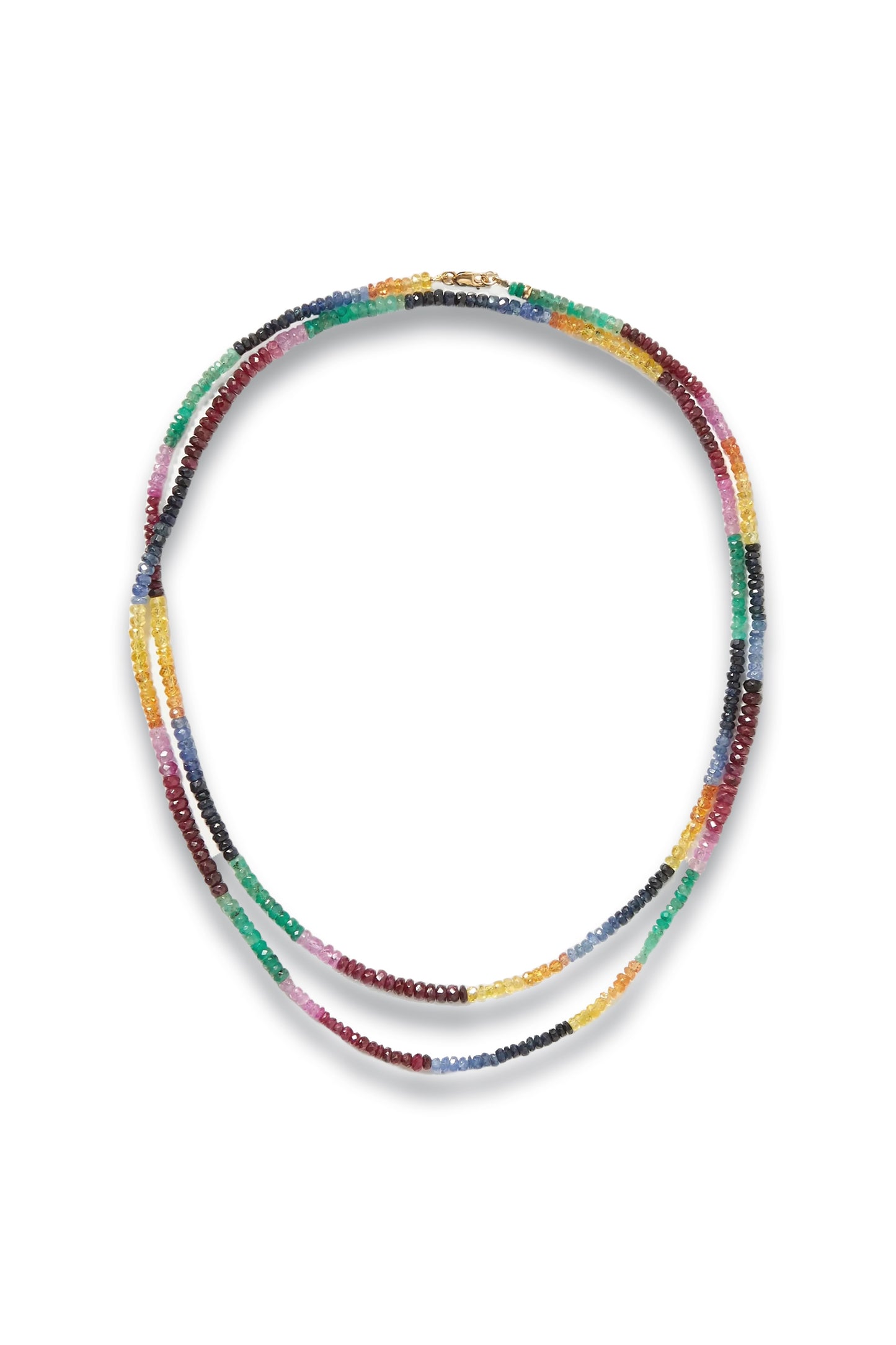 14-karat Gold Sapphire Necklace