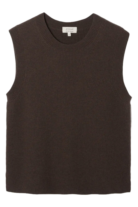 Cotton Blend Crew Tank