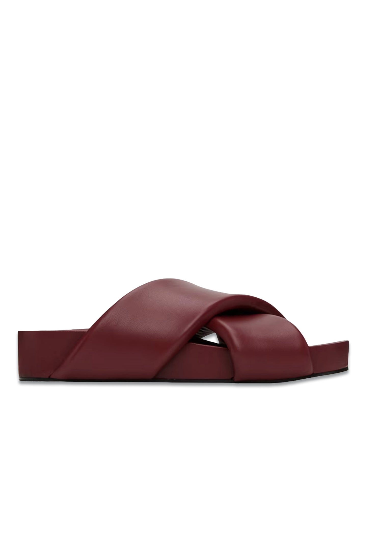 Red Padded Slides