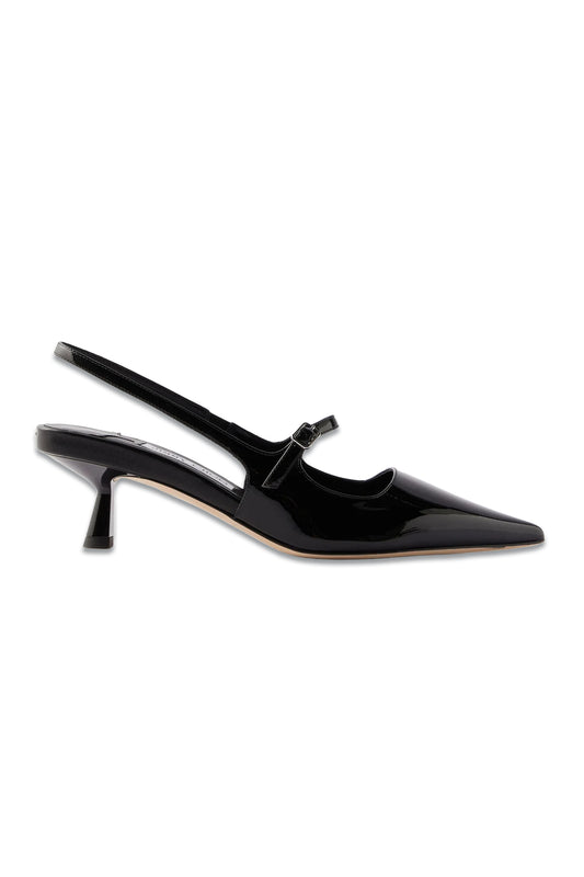Didi 45 Patent-leather Slingback Pumps