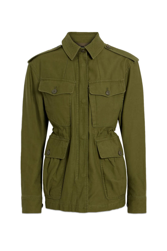 Lorenz Cotton-Sateen Jacket