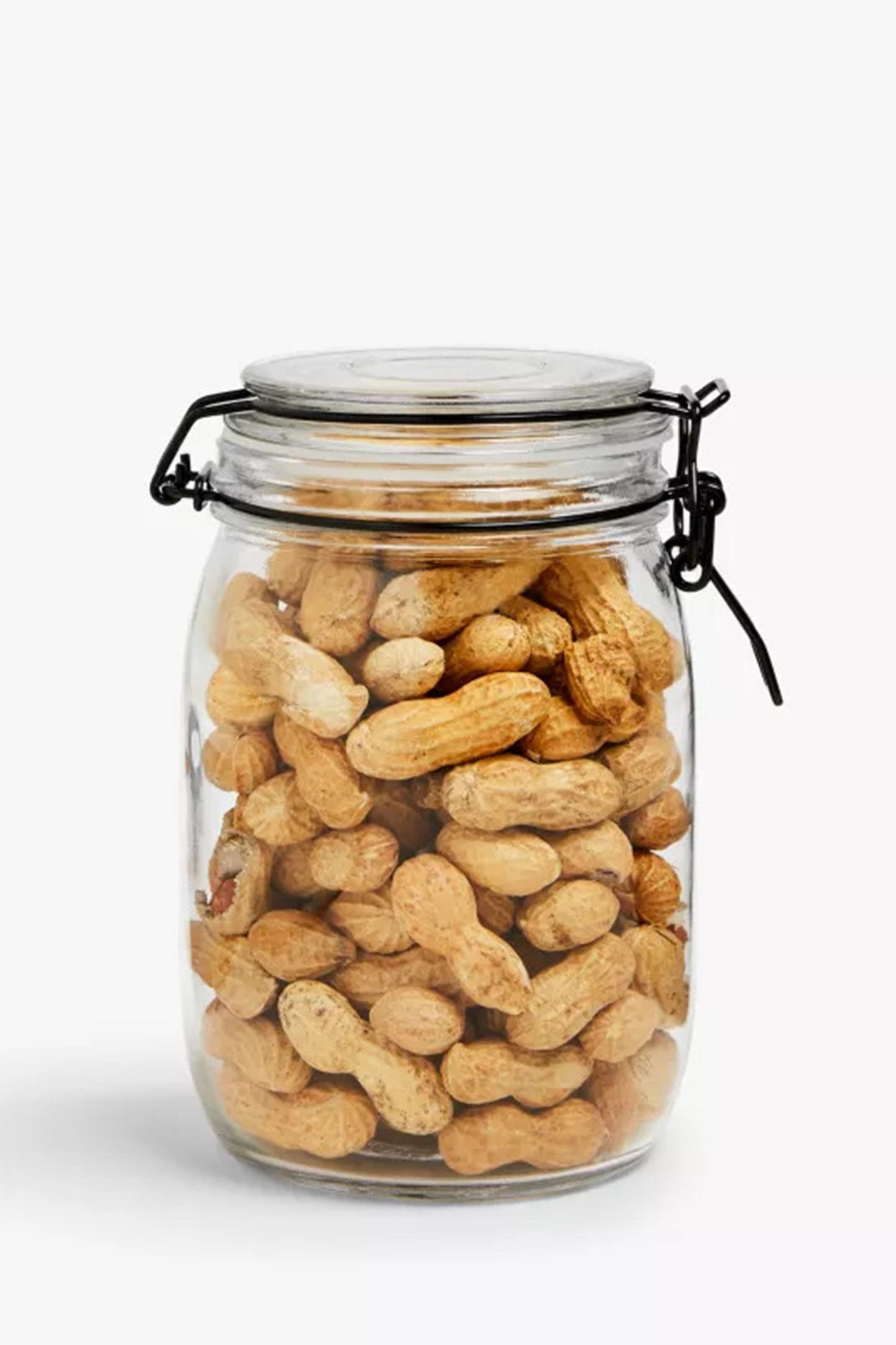 Clip-Top Glass Storage Jar
