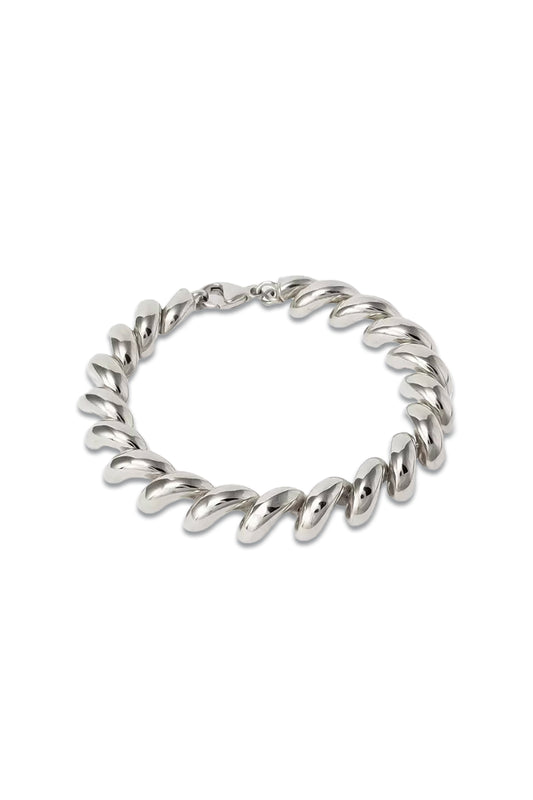 San Marco Chunky Chain Bracelet in Silver