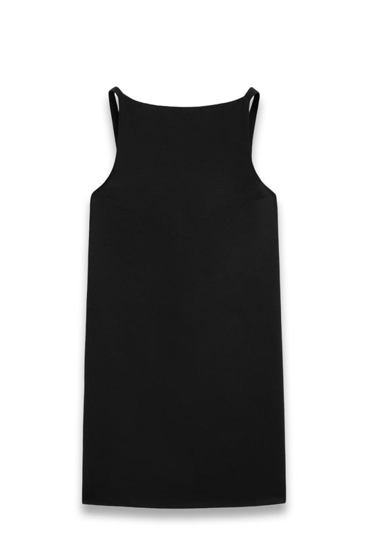 Linen Blend Mini Dress