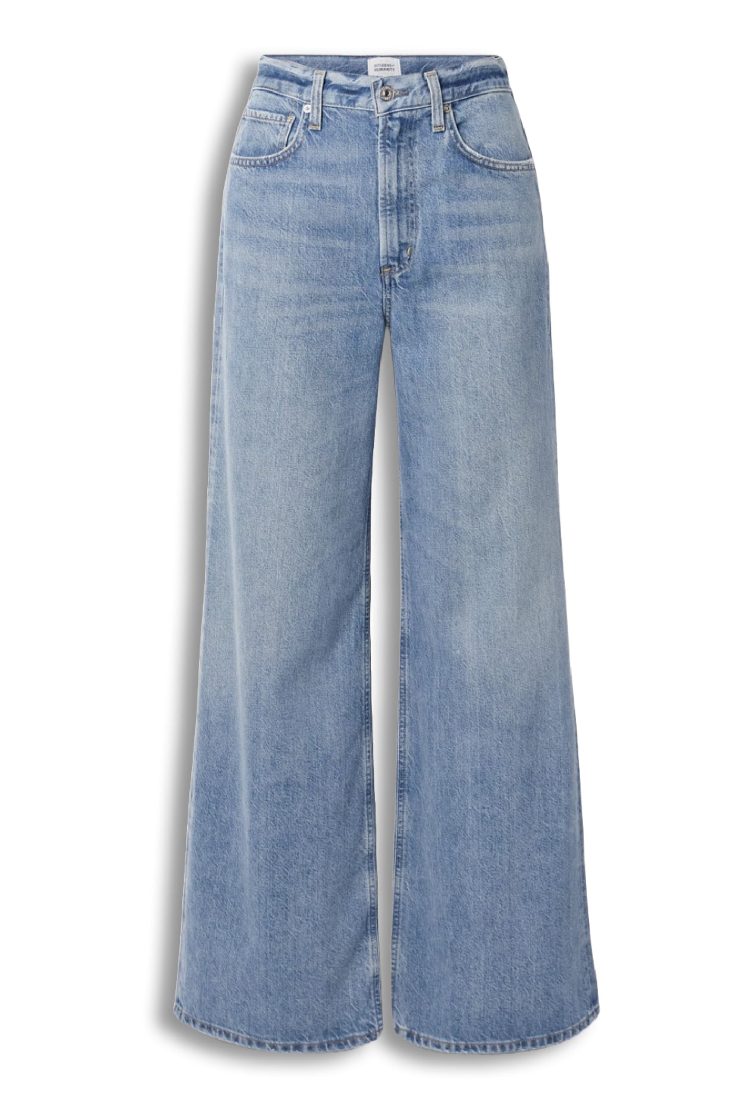 Paloma high-rise wide-leg jeans