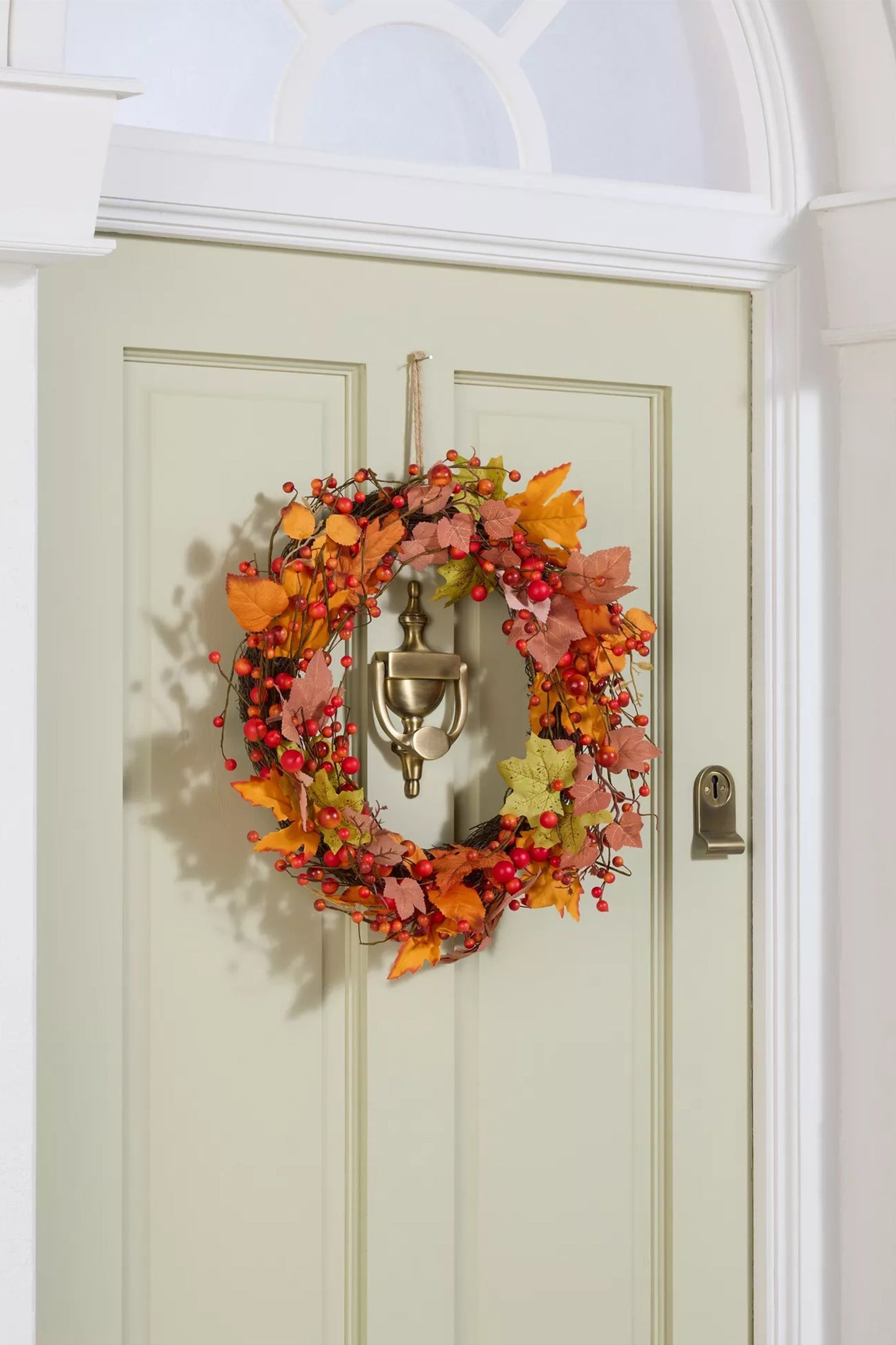 Autumn Berry Wreath, Dia.50cm