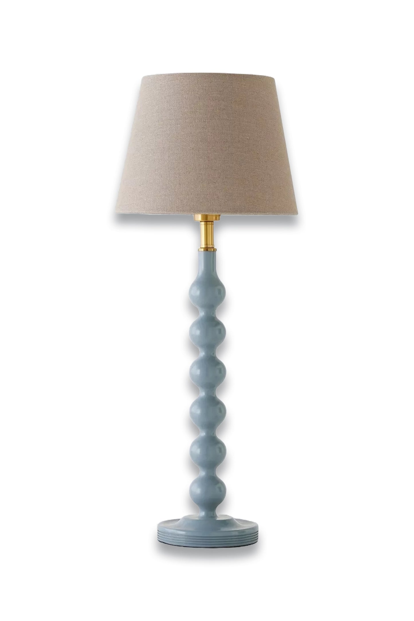 Bobbin Table Lamp, Blue