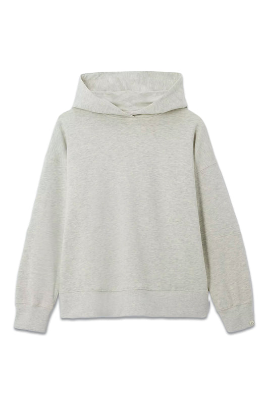 Marl Jersey Hoodie, Oatmeal