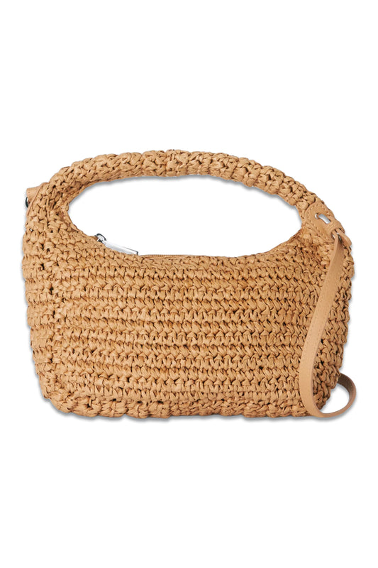 Raffia Scoop Bag