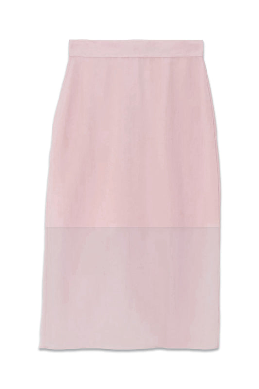 Sheer Skirt, Pale Pink