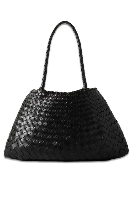Santa Croce Big Woven Leather Tote