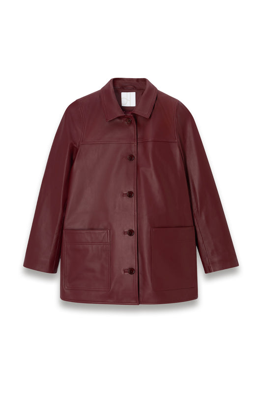 Leather Chore Jacket