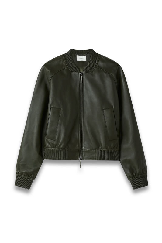 Quinn Soft Nappa Leather Jacket