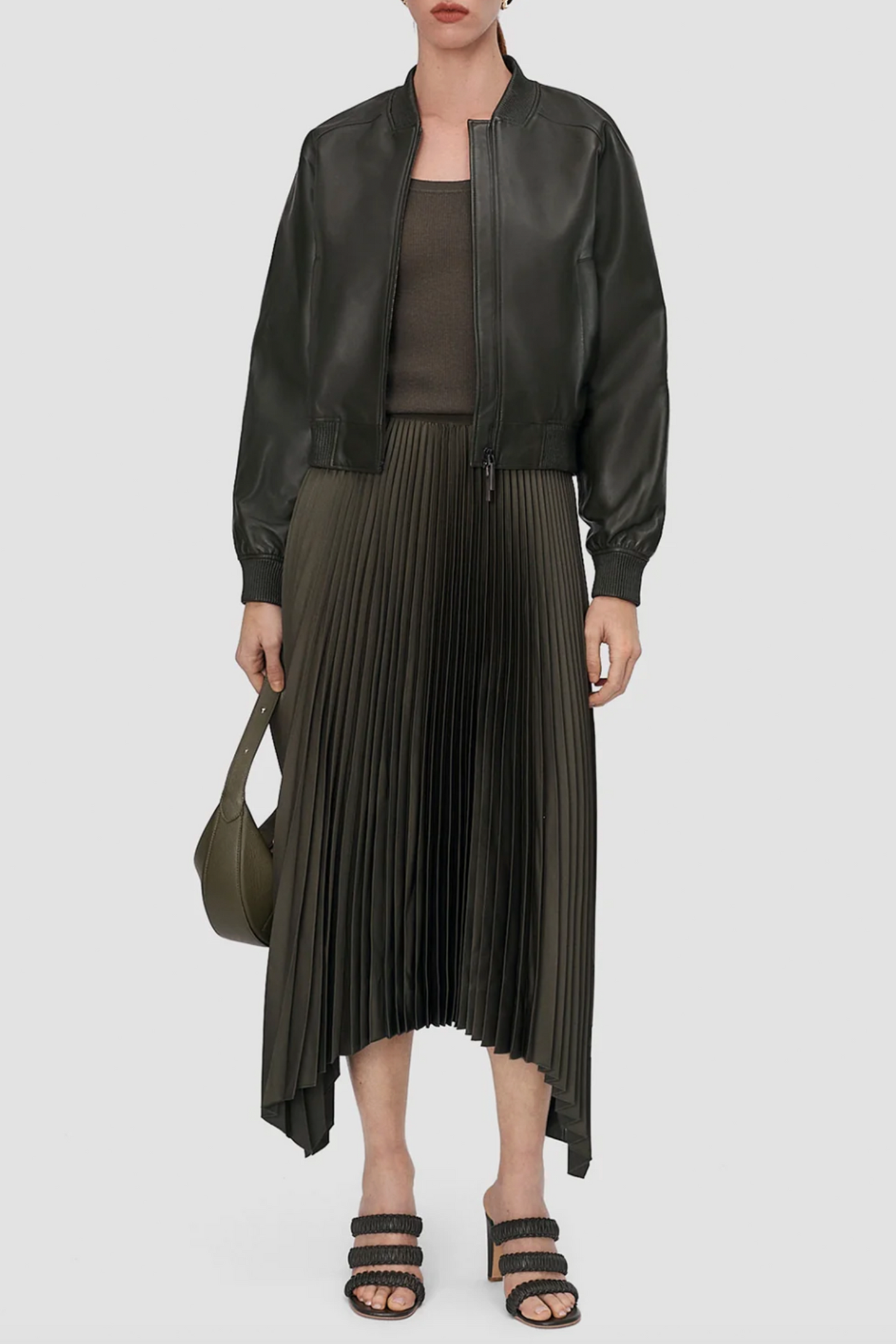 Quinn Soft Nappa Leather Jacket