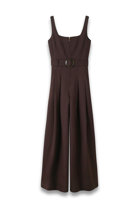The Event Ready Tailored Jumpsuit + Belt