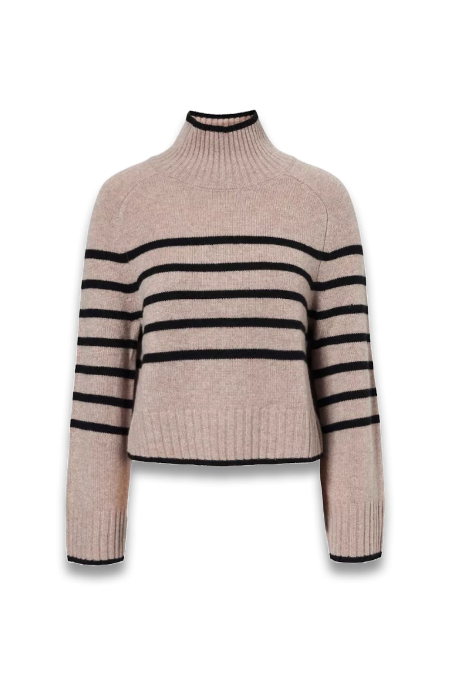Brooke Cashmere Cropped Turtleneck