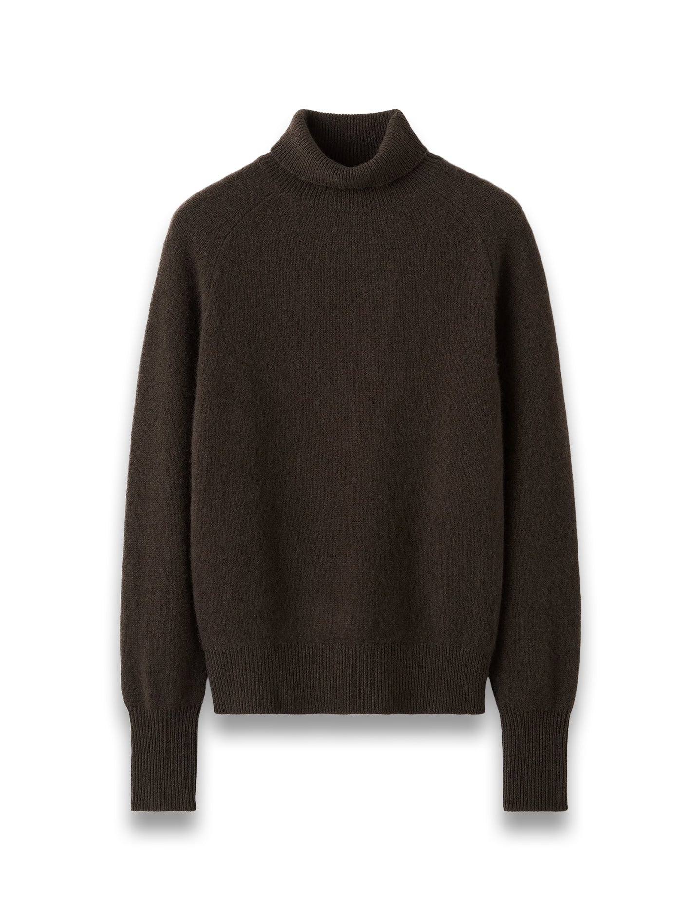Gigi Turtleneck Sweater, Chocolate