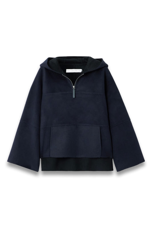 Isaac Oversized Wool-blend Felt Hoodie