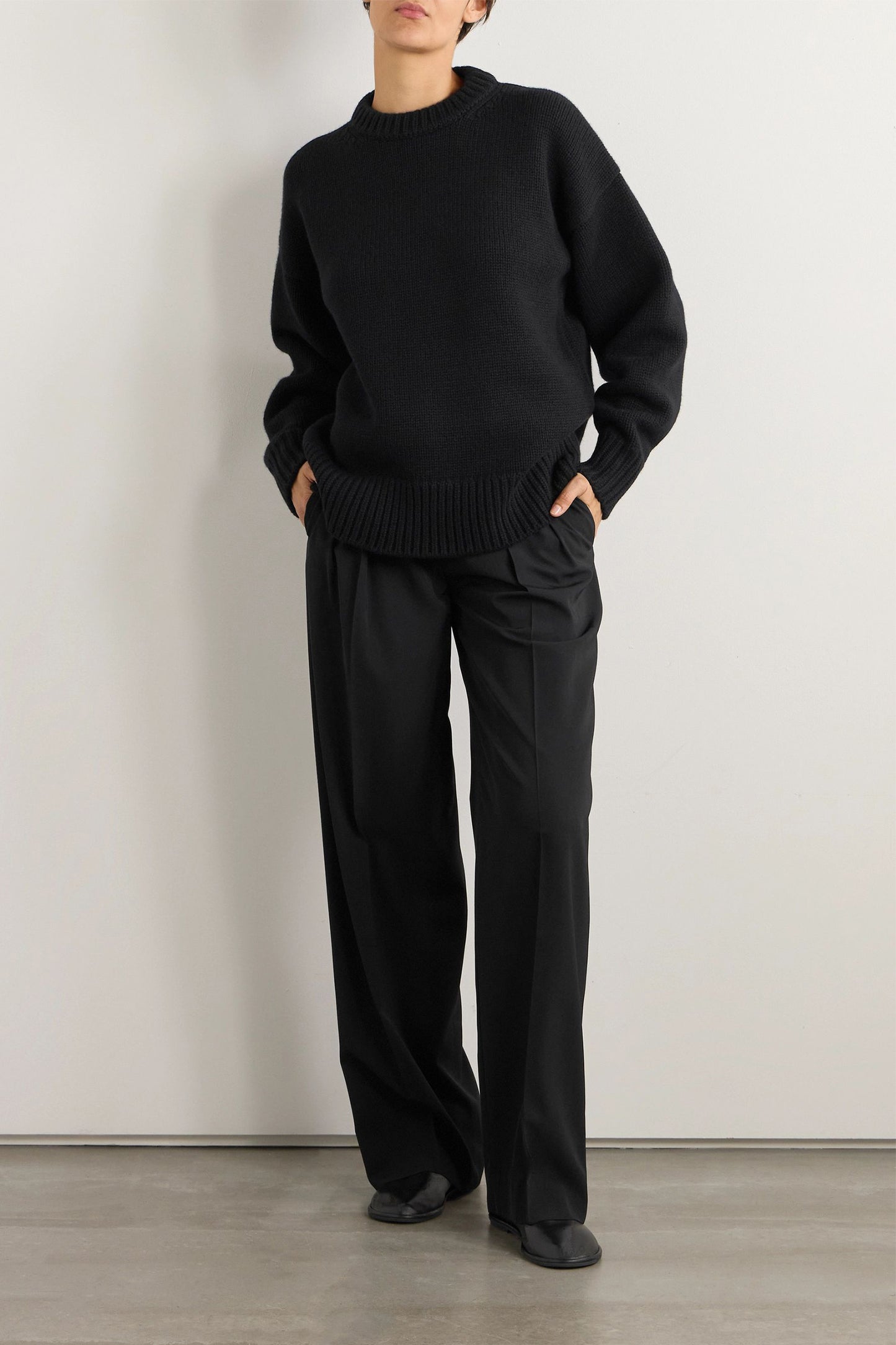 Sibem Wool and Cashmere-Blend Sweater