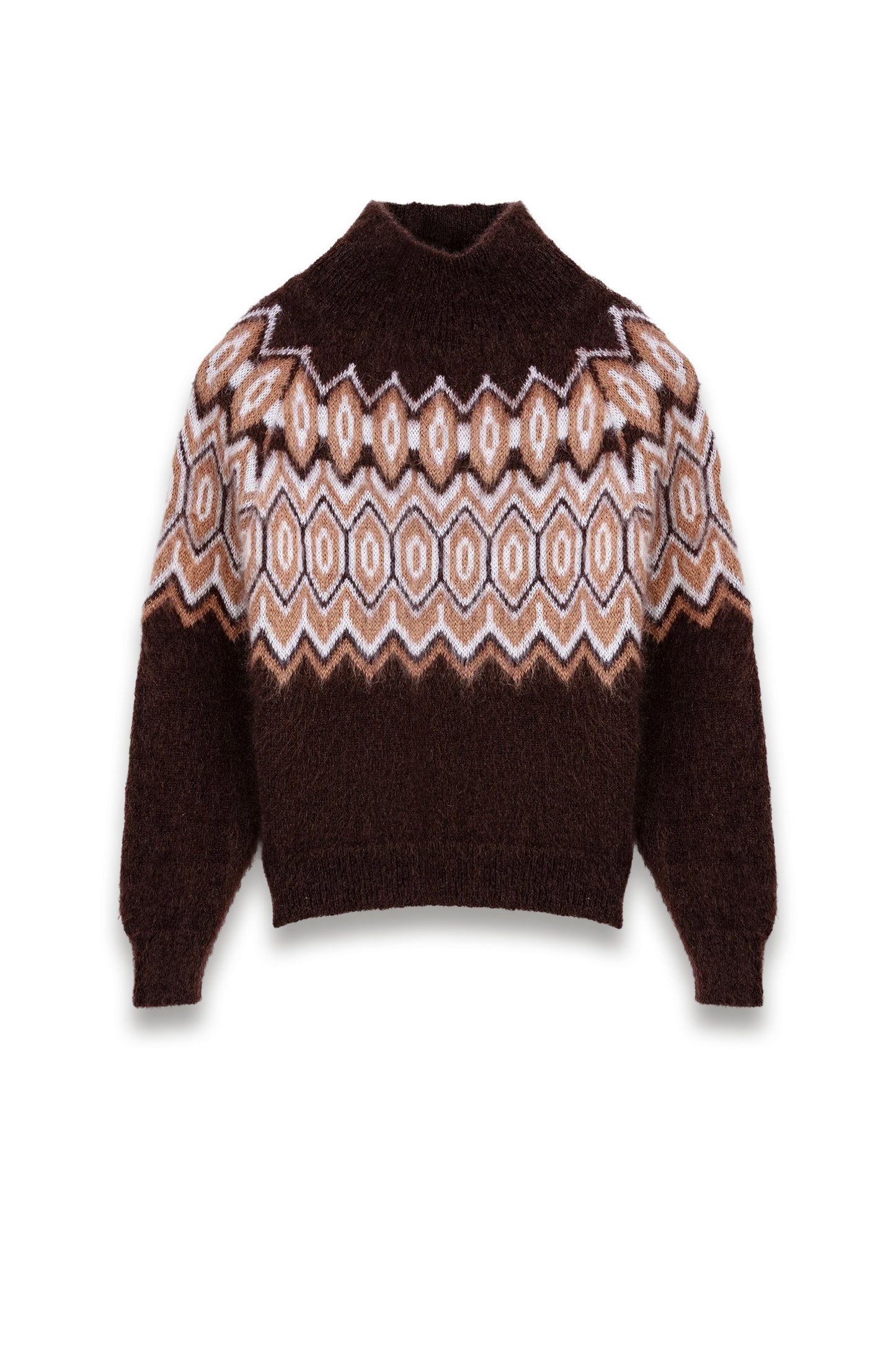 Fair Isle High-neck Jumper