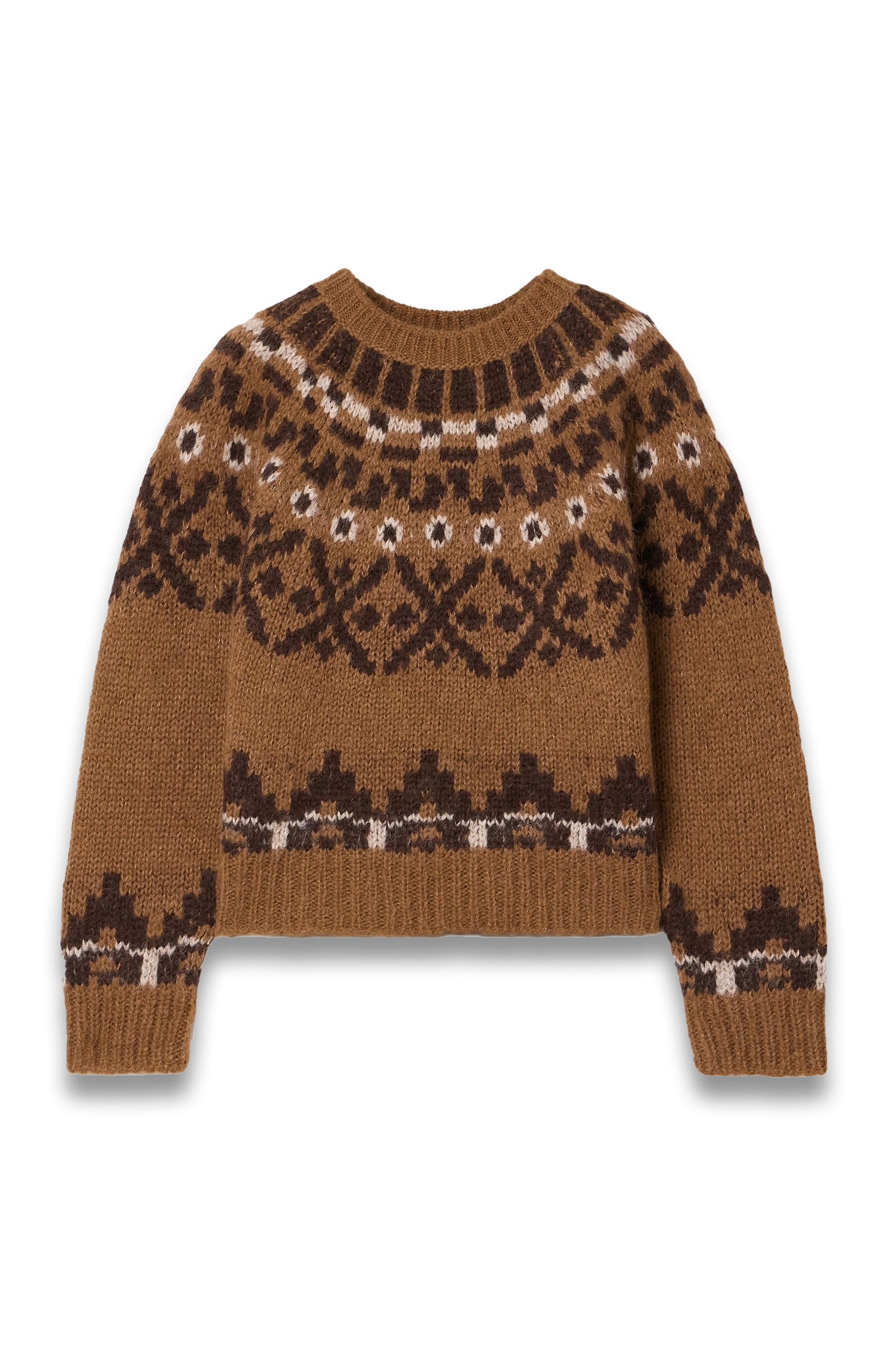 Fair Isle Alpaca-blend Sweater