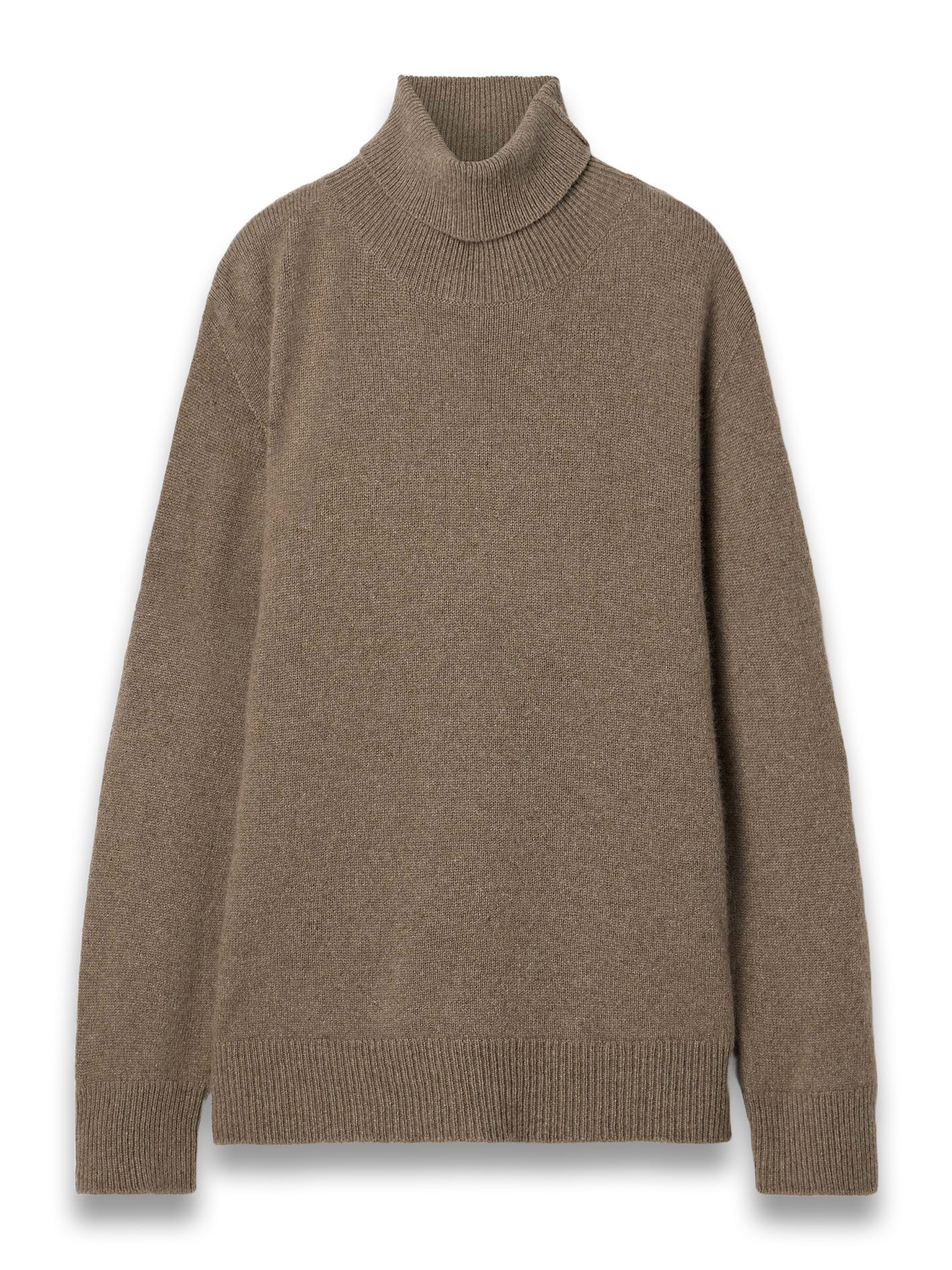 Hepny Mélange Cashmere Turtleneck Sweater