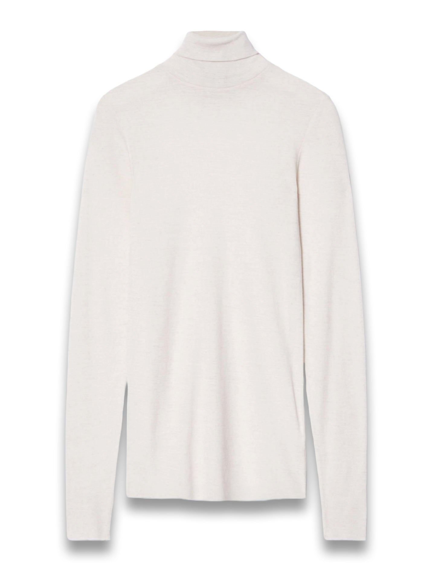 Merino Wool Turtleneck Top
