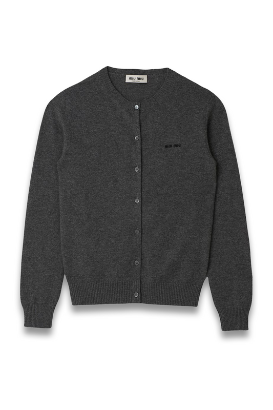Cashmere Logo Cardigan