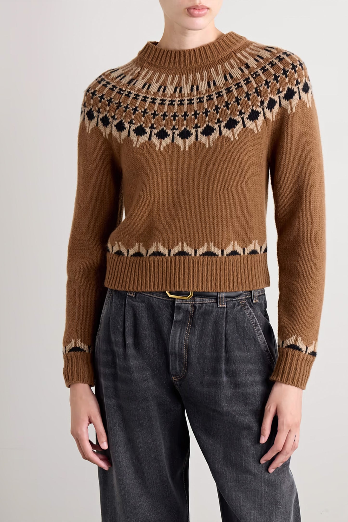 Fern Fair Isle Wool Sweater