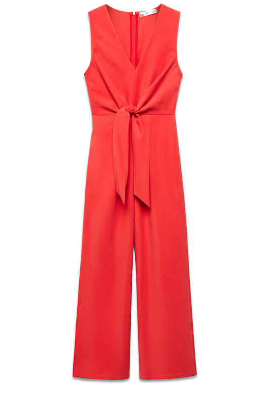 Bow long jumpsuit